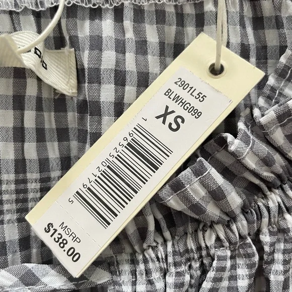 Max Studio Gingham Plaid Tiered Sleeveless Dress - Picture 2 of 10